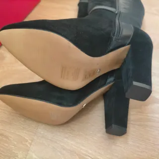 Botas María Mare Altas Negras Talla 37 Nuevas