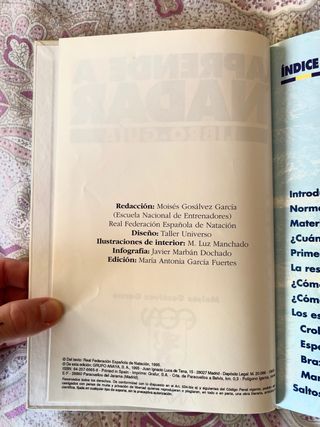 Libro-Guía aprende a nadar Real Federación Español