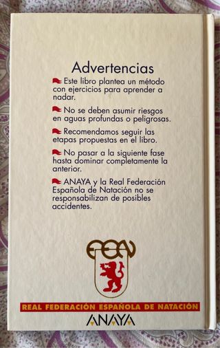 Libro-Guía aprende a nadar Real Federación Español
