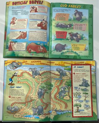 Libros. El maravilloso mundo de los animales. Disn