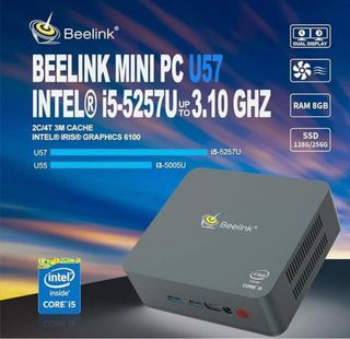Mini PC Beelink U57 Intel Core i5 Gris