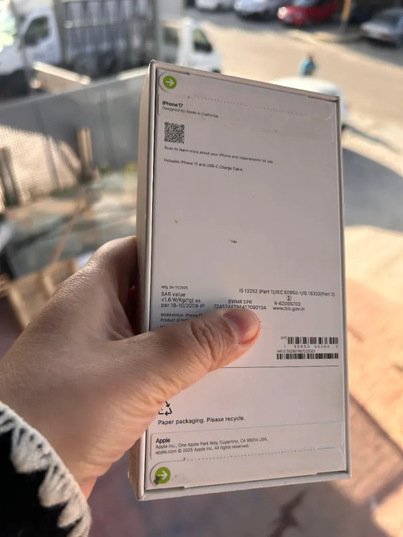 iPhone 17 256GB Blanco Nuevo Precintado afbeelding 2