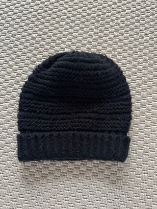 Gorro negro unisex adulto