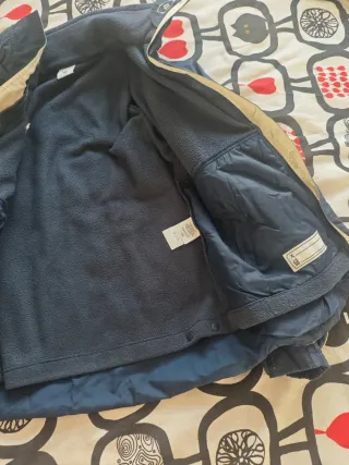 Abrigo Columbia para nieve azul