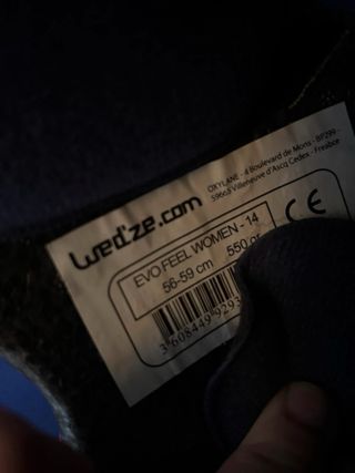 Casco esquí/snow Wedze rosa