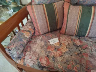 Sofá Cama Madera 2 Camas 90cm