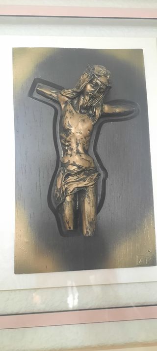 Cuadro Jesús Crucificado Madera