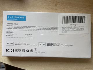 Adaptador USB-C 6 en 1 | MacBook / iPad / PC / 4K