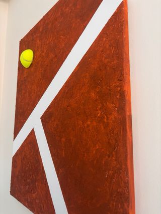 Cuadro Pista Tenis Arcilla