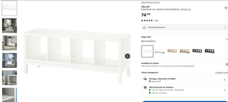 Estantería KALLAX IKEA Blanca