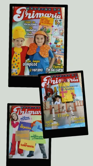 Revistas Maestra de primaria.