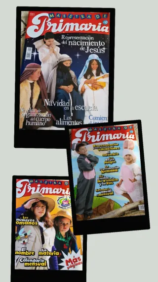 Revistas Maestra de primaria.