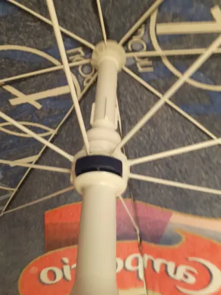 Sombrilla de Playa/Piscina Azul y Multicolor