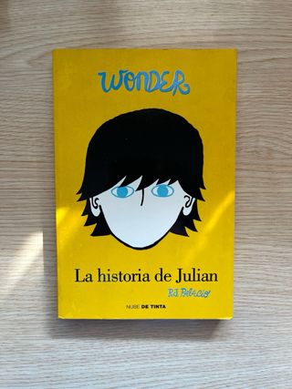 3 libros de la saga Wonder