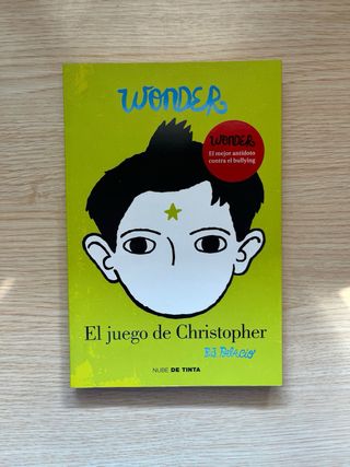 3 libros de la saga Wonder