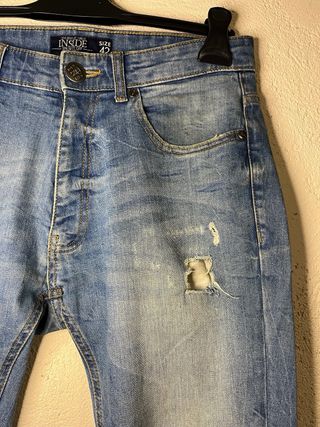 Jeans Inside Vintage Denim Blu taglia 42