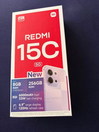 Xiaomi Redmi 15C 256GB Morado Nuevo