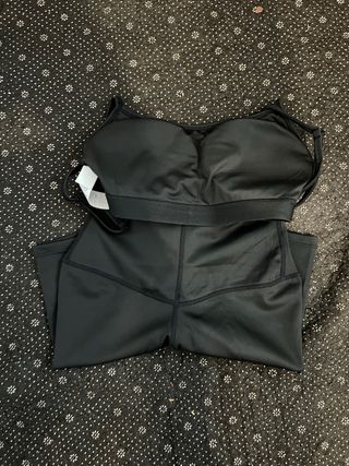 Mono deportivo corto Alo negro