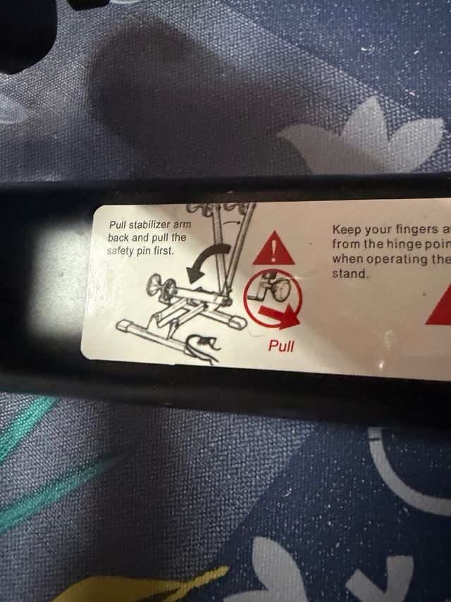 Soporte Bicicleta Negro