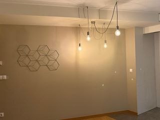 Lámpara araña con bombillas incluidas