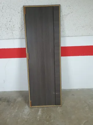 Cabecero de cama negro. Madera lacada