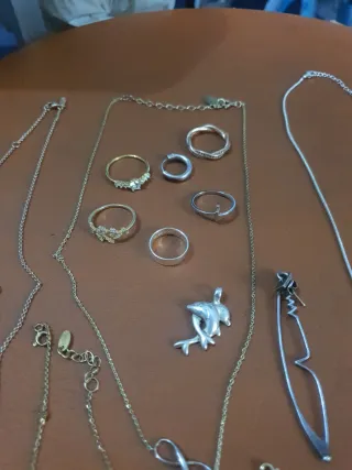 Lote de Joyería de Plata