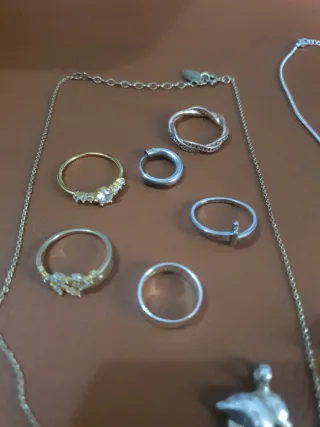 Lote de Joyería de Plata