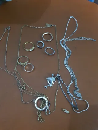Lote de Joyería de Plata