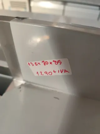 MESA FRÍA TRES PUERTAS 135CM 658746091