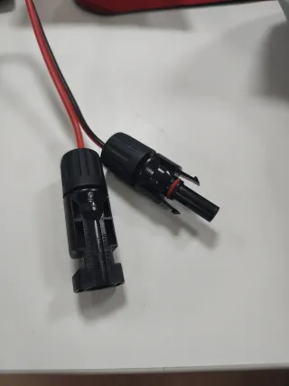 Cable solar para estación/furgo Camper