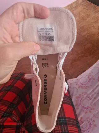 Converse plataforma rosa