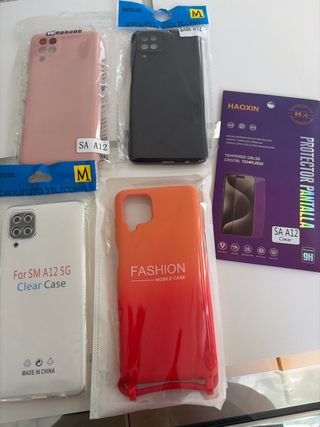 Funda Samsung A12 Silicona(ofertas todos por 5€)
