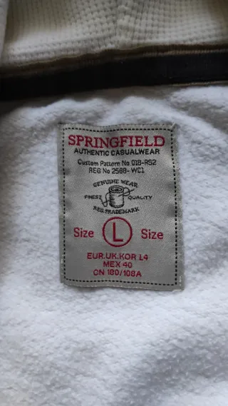 Sudadera Springfield 1985 cremallera