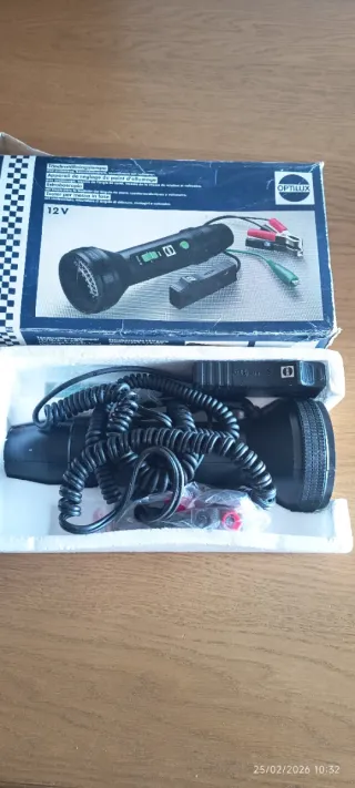 Estroboscopio OPTILUX 12V