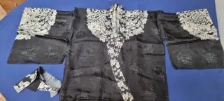 Quimono antiguo estampado floral