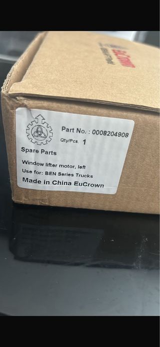 Motor elevalunas camión