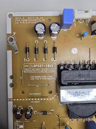 Despiece TV LG 50UK6950PLB