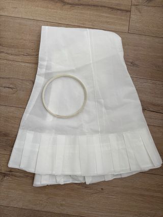 Vestido de Comunión Blanco. Incluye cancán.