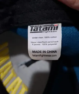 Gorra Tatami Azul y Amarilla