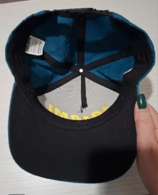 Gorra Tatami Azul y Amarilla