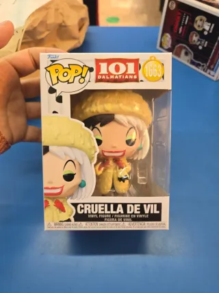 Funko Pop! Cruella De Vil 101 Dálmatas #1663