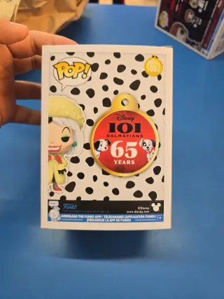 Funko Pop! Cruella De Vil 101 Dálmatas #1663