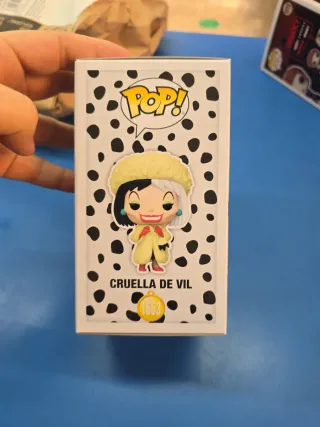 Funko Pop! Cruella De Vil 101 Dálmatas #1663