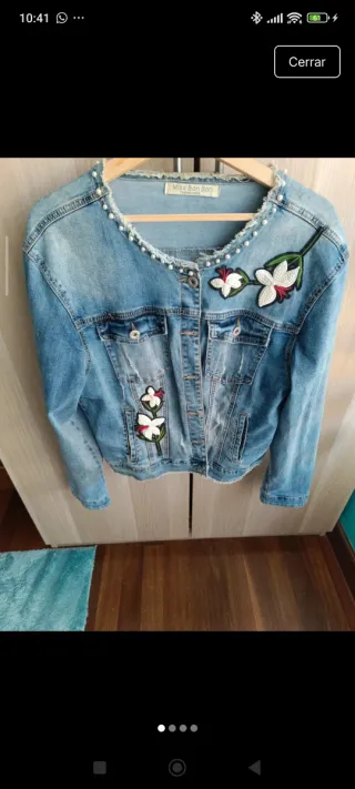 Cazadora vaquera Miss Bon Bon