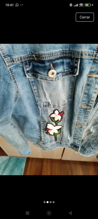 Cazadora vaquera Miss Bon Bon