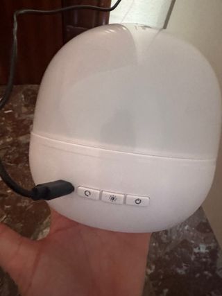 Lámpara giratoria espacial