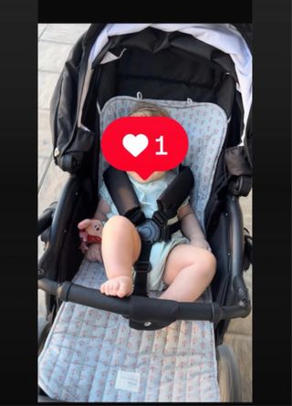 Carro bebé 2 en 1: capazo y silla, marca “Vizaro”