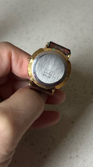 Orologio da polso vintage BARRIS oro marrone