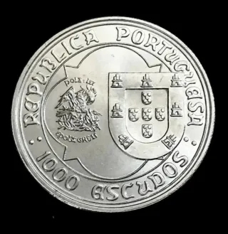 PLATA PORTUGAL 1000$ 1995 S/C