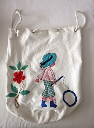 Bolsa petate bordada